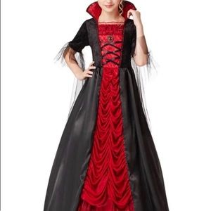 Victorian Vampiress Girls Costume